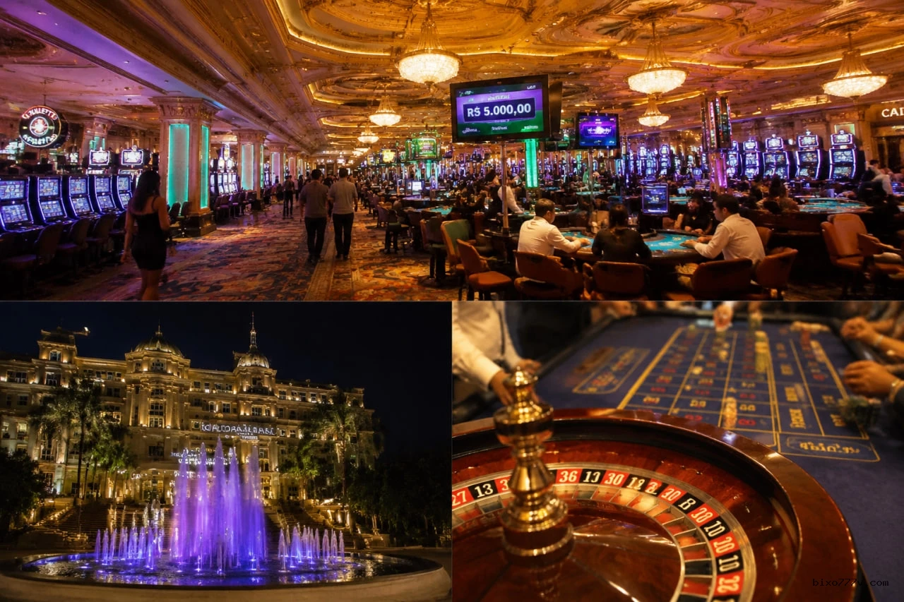 Cassino ao vivo da Bixo777 com dealers reais
